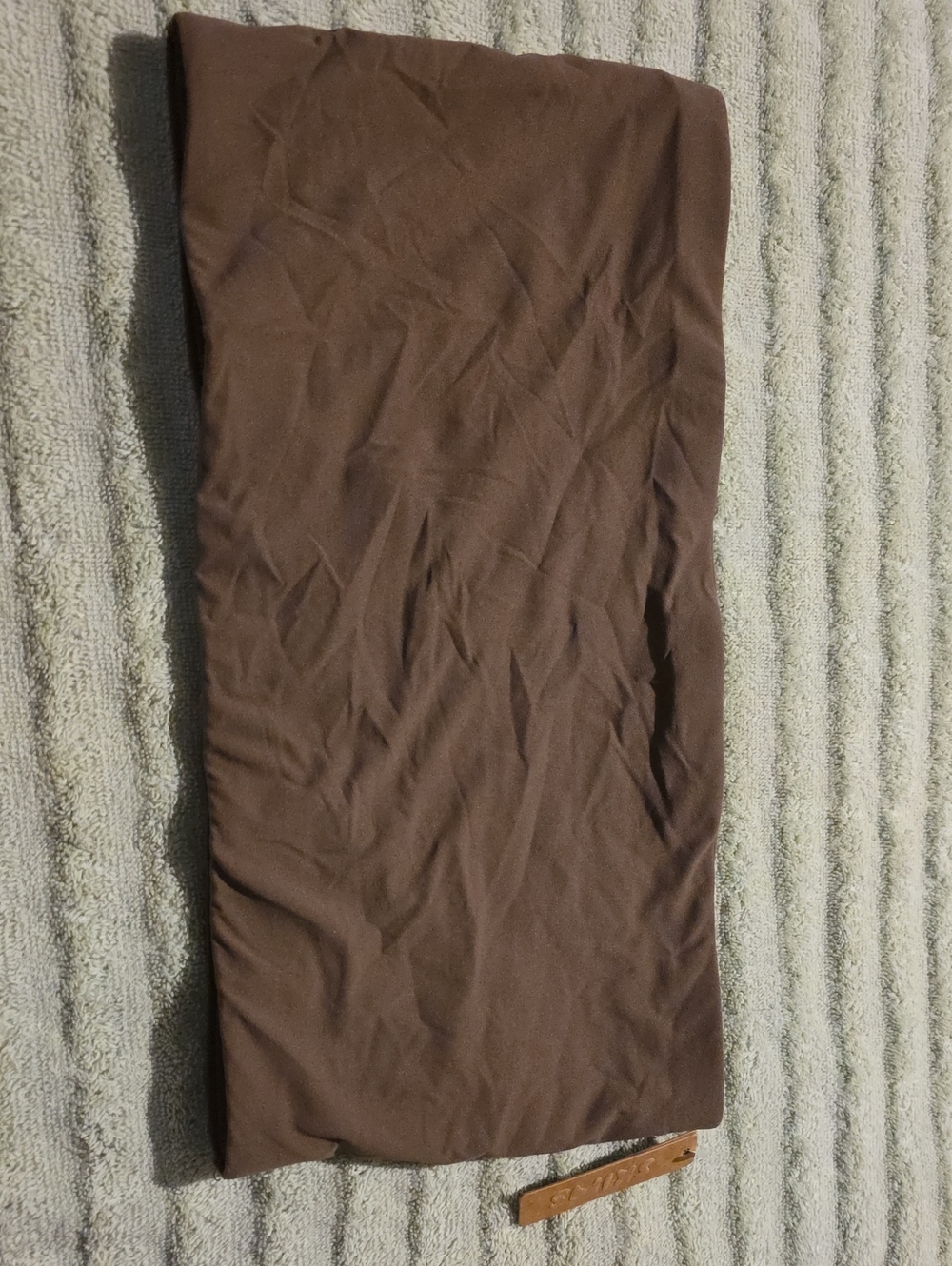 SKIMS Brown Bandeau Bra